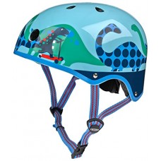 Micro Blue Scootersauras Helmet - Small (48-53cm) - B00K0IL772